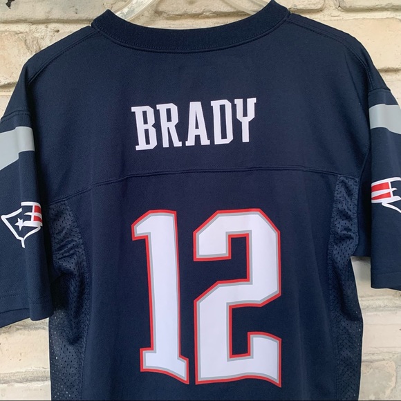 NFL Patriots players youth jersey #12 Brady - Picture 5 of 5